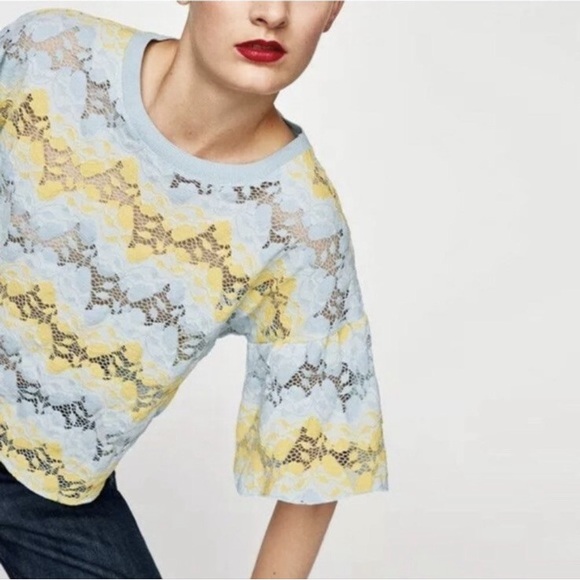 Zara Tops - ZARA Lace‎ Top